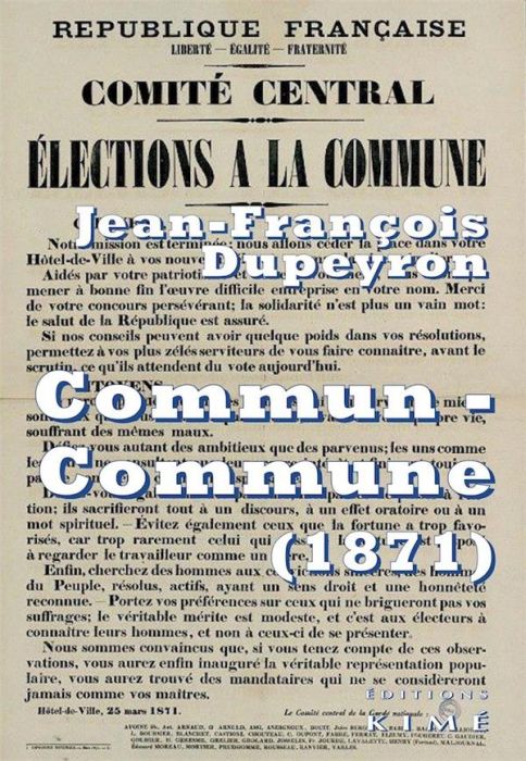 Emprunter Commun-Commune. Penser la Commune de Paris (1871) livre