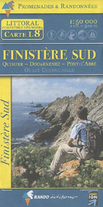 Emprunter Finistère Sud. 1/50 000 livre