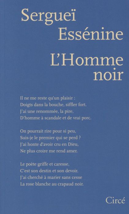 Emprunter L'Homme noir (1910-1925). Edition bilingue français-russe livre