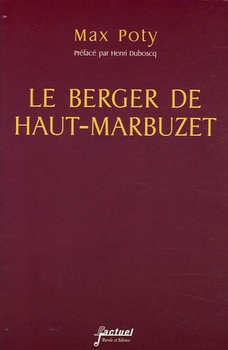 Emprunter BERGER DU HAUT-MARBUZET livre
