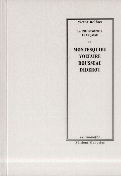 Emprunter Montesquieu Voltaire Rousseau Diderot livre