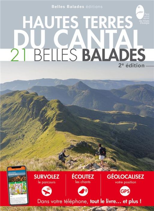 Emprunter Hautes terres du Cantal. 21 belles balades, 2e édition livre