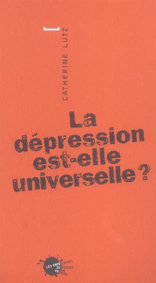 Emprunter La dépression est-elle universelle ? livre