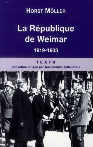 Emprunter La République de Weimar livre
