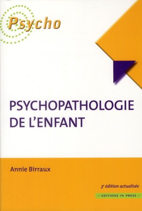 Emprunter Psychopathologie de l'enfant. 3e édition revue et corrigée livre