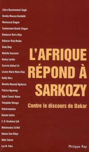 Emprunter L'Afrique répond à Sarkozy. Contre le discours de Dakar livre