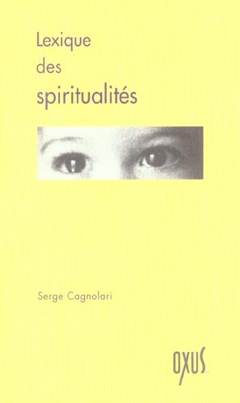 Emprunter Lexique des spiritualités livre