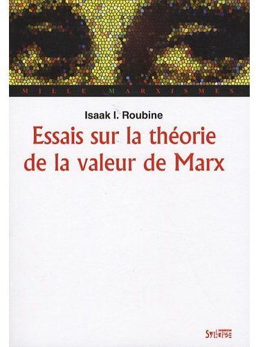Emprunter Essais sur la théorie de la valeur de Marx livre