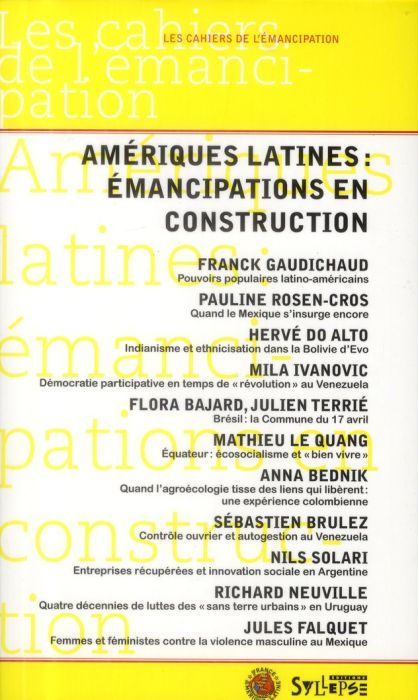 Emprunter Amérique latine : émancipations en construction livre