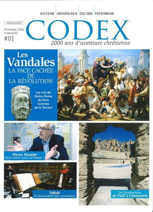 Emprunter Codex N° 1, automne 2016 : Les Vandales. La face cachée de la Révolution livre