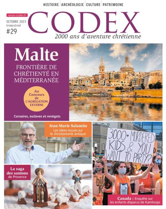 Emprunter Codex N° 29, octobre 2023 : Malte, frontière de chrétienté en Méditerranée livre