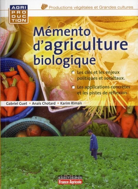 Emprunter Mémento d'agriculture biologique. Guide pratique à usage professionnel, 3e édition livre