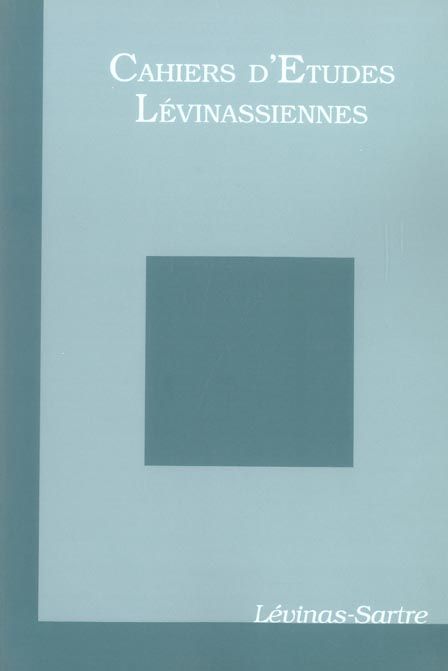 Emprunter Cahiers d'Etudes Lévinassiennes N° 5 : Lévinas-Sartre livre