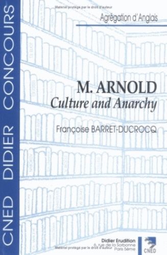 Emprunter M. Arnold - Culture and Anarchy livre
