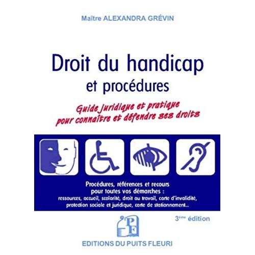 Emprunter Droit du handicap. Guide juridique et pratique, 3e édition livre