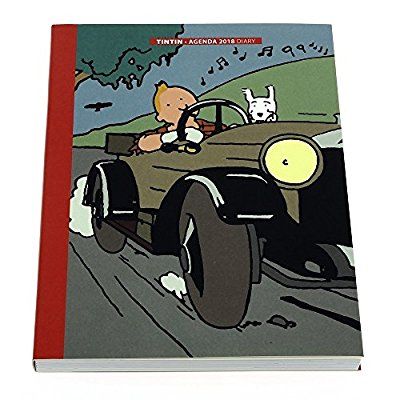 Emprunter Tintin agenda 2018 diary livre