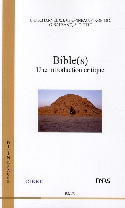 Emprunter Bible(s) : une introduction critique livre