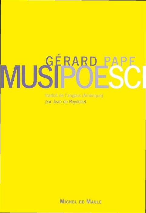 Emprunter MUSIPOESCI. Ecrits autour de la musique, Edition bilingue français-anglais, avec 1 CD audio livre