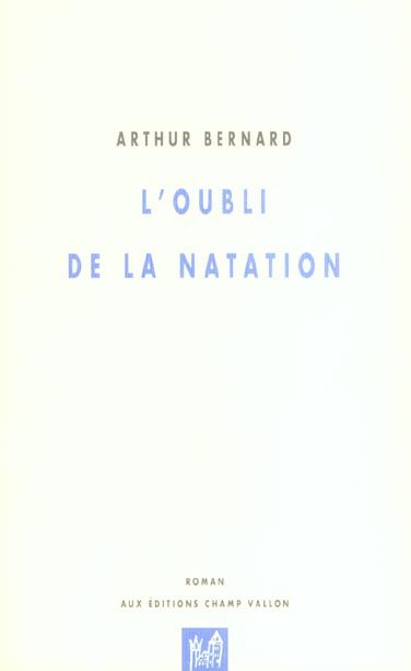 Emprunter L'OUBLI DE LA NATATION livre