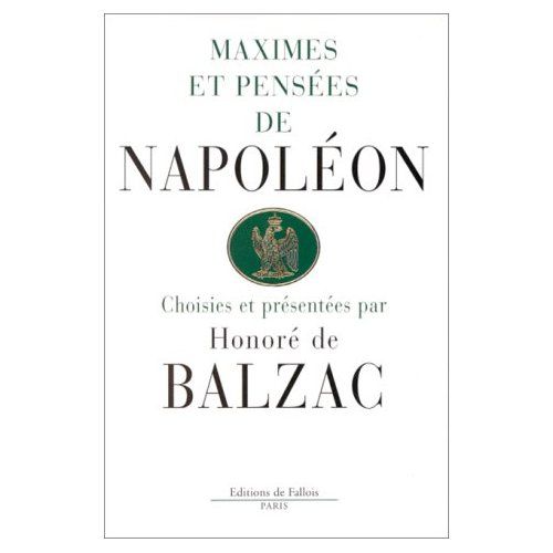 Emprunter Maximes et pensées de Napoléon livre