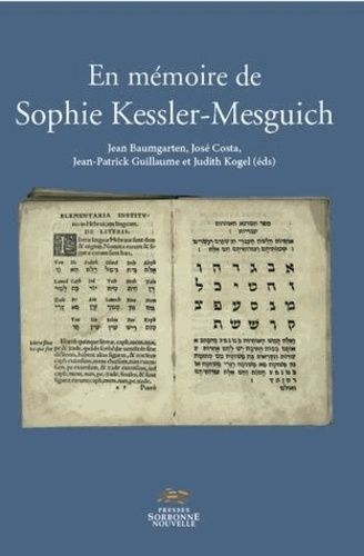 Emprunter En mémoire de Sophie Kessler-Mesguich livre