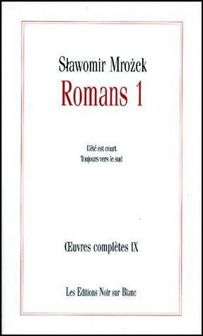 Emprunter OEUVRES COMPLETES VOL 9 ROMANS livre
