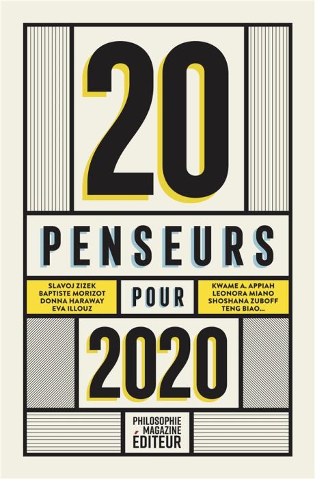 Emprunter Philosophie Magazine : 20 penseurs pour 2020. Les meilleurs articles de la presse internationale livre