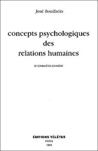 Emprunter CONCEPTS PSYCHOLOGIQUES DES RELATIONS HUMAINES livre