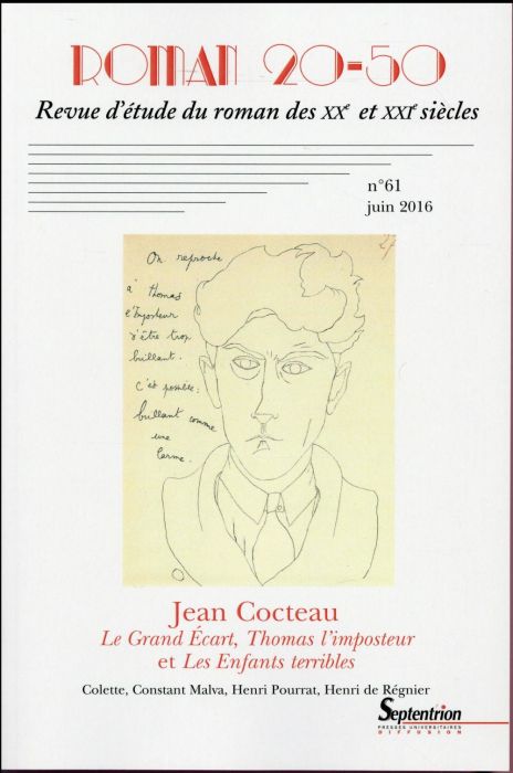 Emprunter Roman 20-50 : Jean Cocteau livre