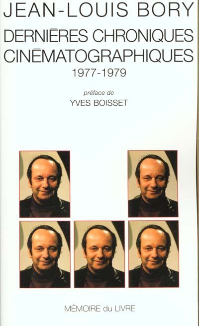 Emprunter Dernières chroniques cinématographiques 1977-1979 livre