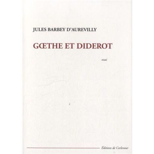 Emprunter Goethe et Diderot livre