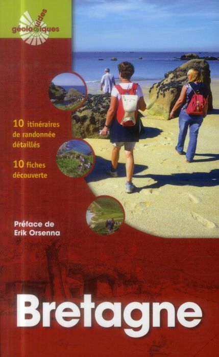 Emprunter BRETAGNE - 10 ITINERAIRES DE RANDONNEE DETAILLES. 10 FICHES DECOUVERTE. livre
