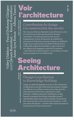 Emprunter Voir l'architecture. Contribution du design à la construction des savoirs, Edition bilingue français livre