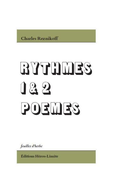 Emprunter Rythmes 1 & 2, Poèmes. Edition bilingue français-anglais livre