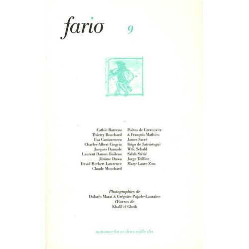 Emprunter Fario N° 9, Automne-hiver 2011 livre