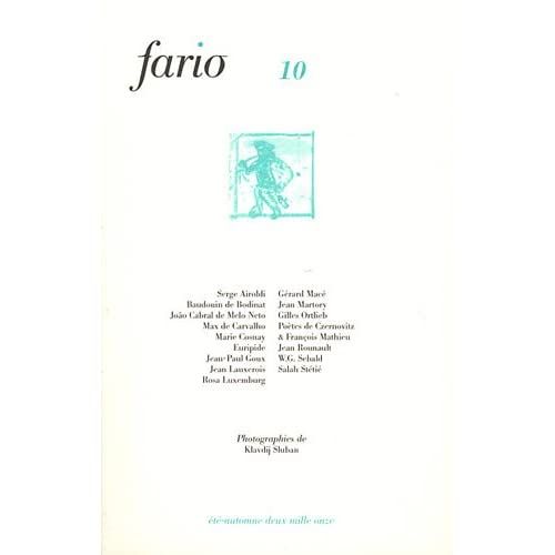 Emprunter Fario N° 10, Eté-automne 2011 livre
