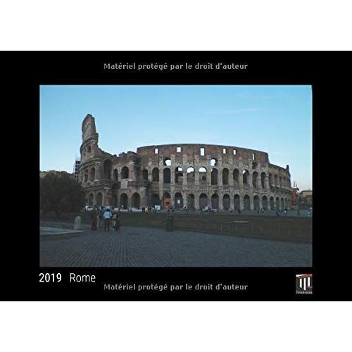 Emprunter ROME 2019 EDITION NOIRE CALENDRIER MURAL TIMOKRATES CALENDRIER PHOTO CALENDRIER livre