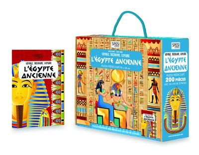 Emprunter L'Egypte ancienne. Avec 1 Puzzle prédécoupé 200 pièces livre