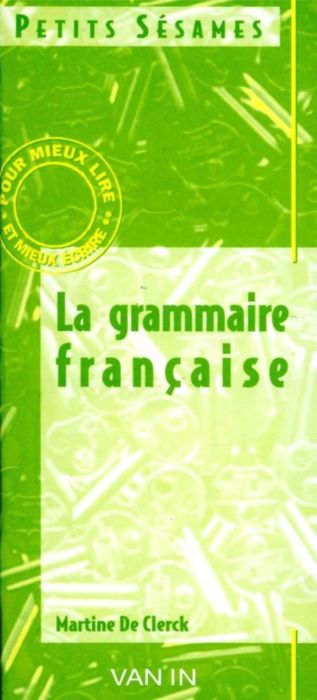 Emprunter Petits sesames - la grammaire francaise AE livre