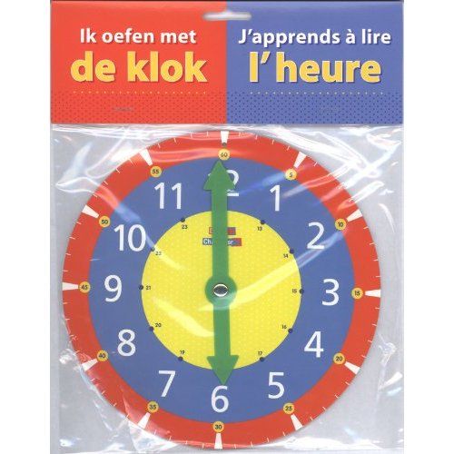 Emprunter J'apprends à lire l'heure. Edition français-néerlandais livre