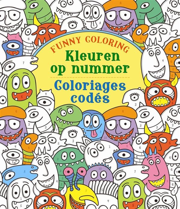 Emprunter Funny coloring Coloriage codés . Edition bilingue français-néerlandais livre