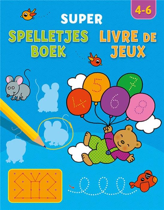 Emprunter Super Livre de jeux. Edition bilingue français-néerlandais livre
