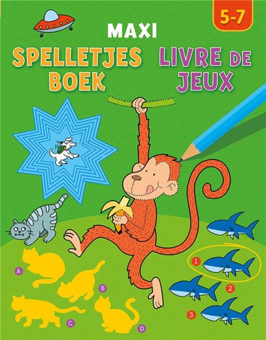Emprunter Maxi livre de jeux. Edition bilingue français-néerlandais livre