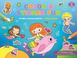Emprunter Jolies sirènes. Color & sticker Fun, Edition bilingue français-néerlandais livre