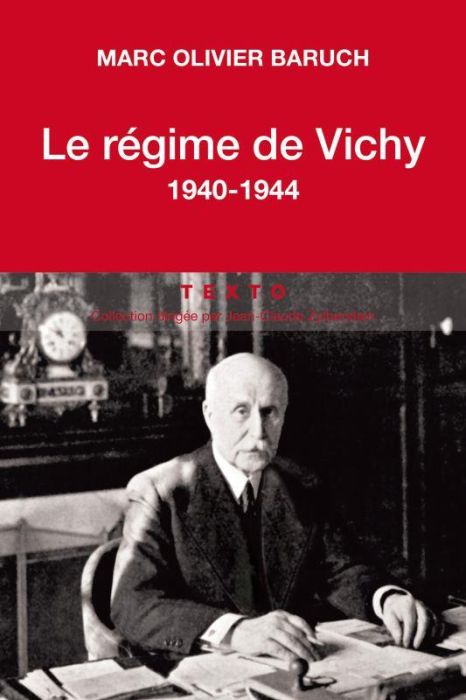 Emprunter Le régime de Vichy. 1940-1944, Edition revue et corrigée livre