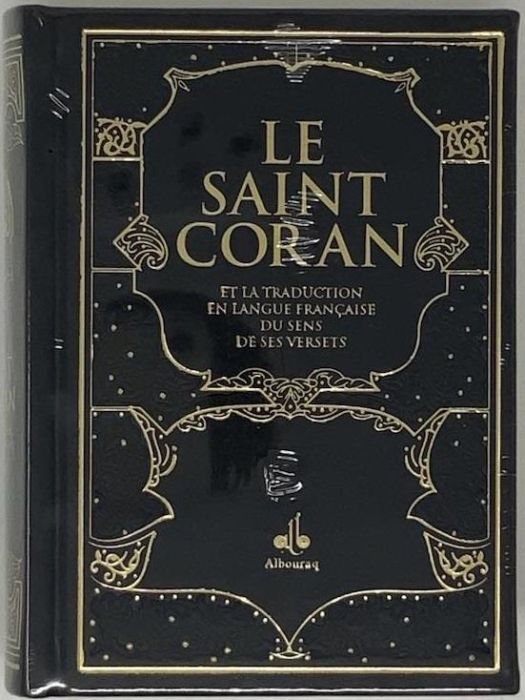 Emprunter Le Saint Coran et la traduction en langue française du sens de ses versets. Couverture daim noir, Ed livre