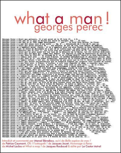 Emprunter What a man ! Edition revue et augmentée livre