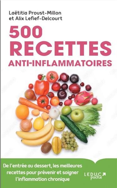 Emprunter 500 recettes anti-inflammatoires livre