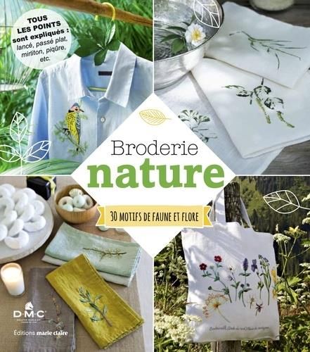 Emprunter Broderie nature. 30 motifs de faune et flore livre
