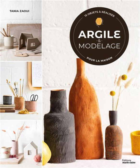 Emprunter Argile & modelage. 15 objets à réaliser pour la maison livre